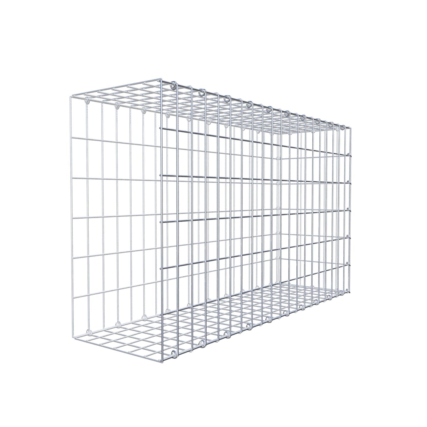 Pile aggiuntivo tipo 2 100 cm x 60 cm x 30 cm, maglia 5 cm x 10 cm, anello a C