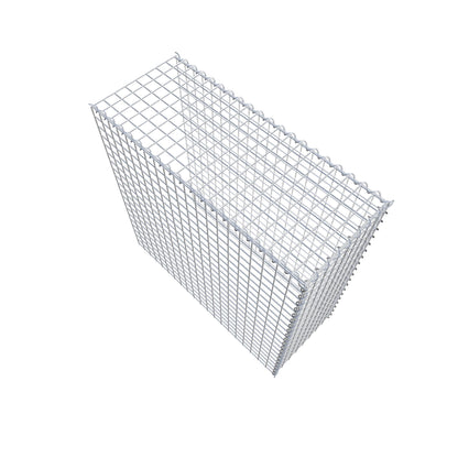 Gabion rapporté type 4 100 cm x 100 cm x 40 cm (L x H x P), mailles 5 cm x 5 cm, spirale