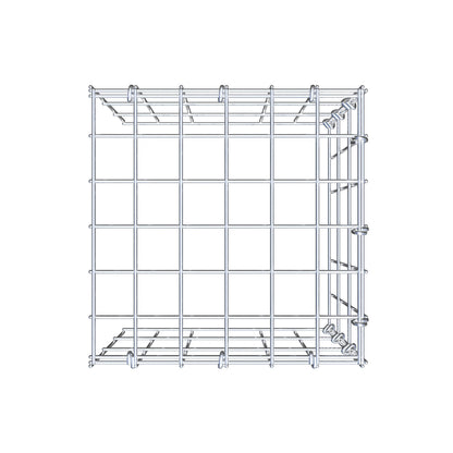 Gavión adicional tipo 4 30 cm x 30 cm x 30 cm (L x A x P), malla 5 cm x 10 cm, anillo en C
