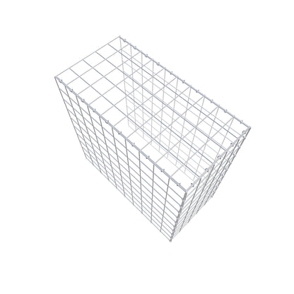 Anbaugabione Typ 4 100 cm x 100 cm x 50 cm (L x H x T), Maschenweite 10 cm x 10 cm, C-Ring