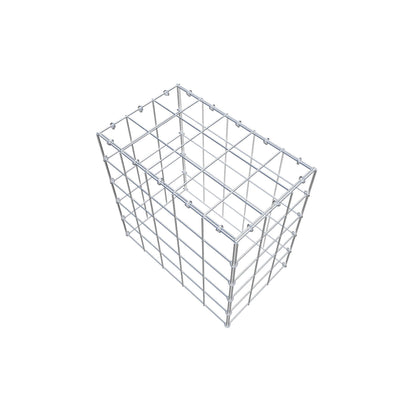 Anbaugabione Typ 3 50 cm x 50 cm x 30 cm (L x H x T), Maschenweite 10 cm x 10 cm, C-Ring