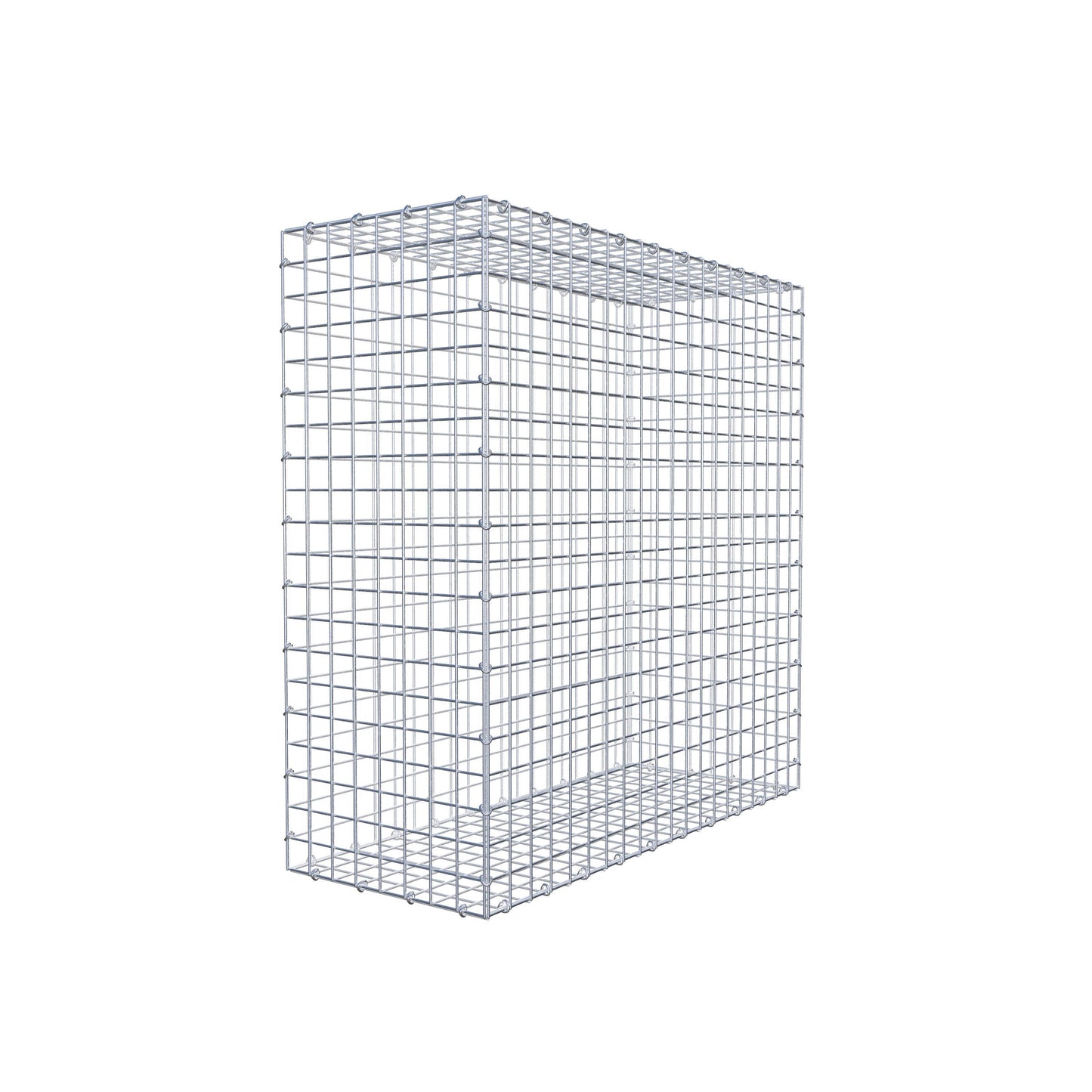 Schanskorf 100 cm x 100 cm x 40 cm (L x H x D), maaswijdte 5 cm x 5 cm, C-ring