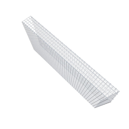 Gavión adicional tipo 4 200 cm x 100 cm x 20 cm (L x A x P), malla 5 cm x 5 cm, anillo en C
