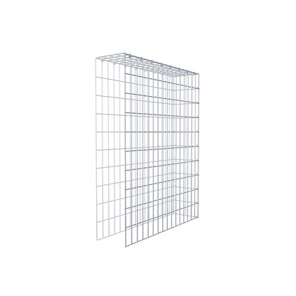 Type 4 oplegkorf 100 cm x 80 cm x 20 cm (L x H x D), maaswijdte 5 cm x 10 cm, C-ring