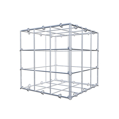 Gabione 30 cm x 30 cm x 30 cm (L x H x T), Maschenweite 10 cm x 10 cm, C-Ring