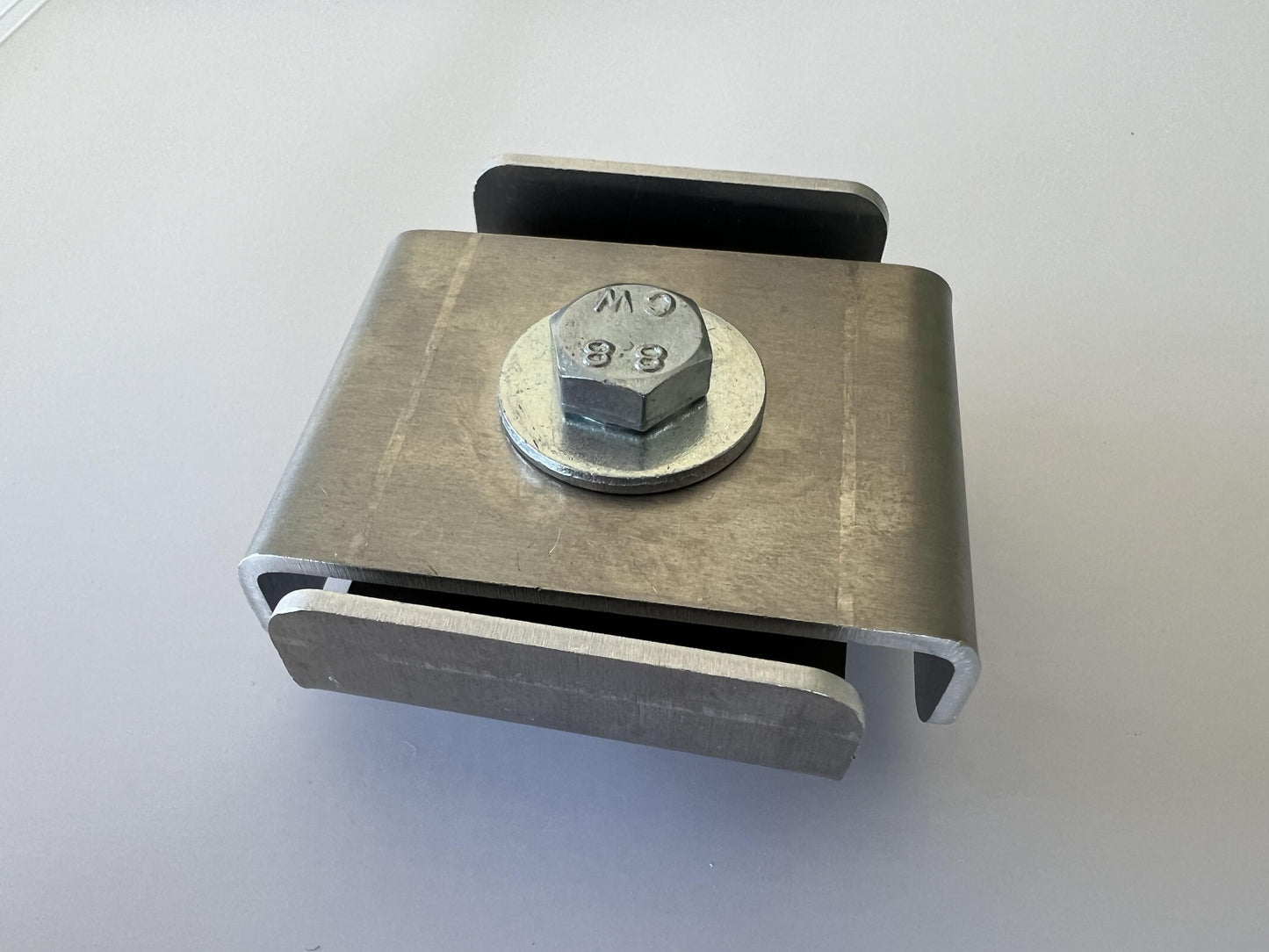 Clip til 5 x 5 cm, aluminium 