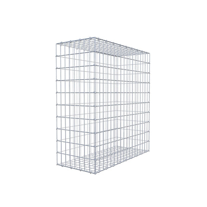 Gabbione 100 cm x 90 cm x 40 cm (L x H x P), maglia 5 cm x 10 cm, anello a C