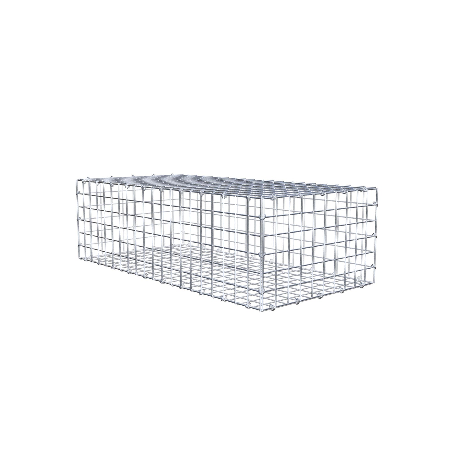 Schanskorf 100 cm x 30 cm x 50 cm (L x H x D), maaswijdte 5 cm x 5 cm, C-ring