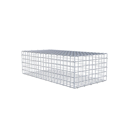 Schanskorf 100 cm x 30 cm x 50 cm (L x H x D), maaswijdte 5 cm x 5 cm, C-ring