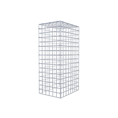 Anbaugabione Typ 3 80 cm x 40 cm x 30 cm (L x H x T), Maschenweite 5 cm x 5 cm, C-Ring