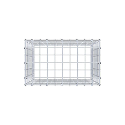 Pile aggiuntivo tipo 3 50 cm x 50 cm x 30 cm (L x H x P), maglia 5 cm x 5 cm, anello a C