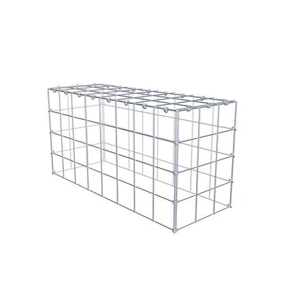Pile aggiuntivo tipo 3 80 cm x 40 cm x 30 cm (L x H x P), maglia 10 cm x 10 cm, anello a C
