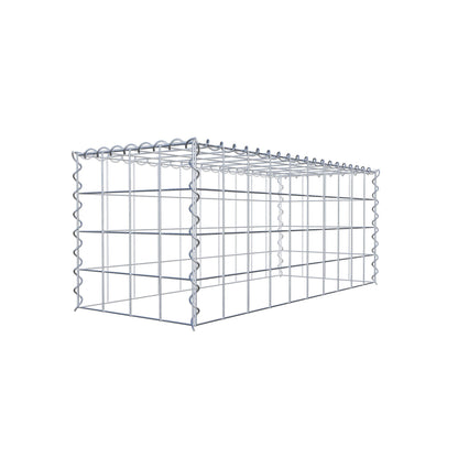 Gavión complementario tipo 3 100 cm x 40 cm x 40 cm (L x A x P), malla 10 cm x 10 cm, espiral