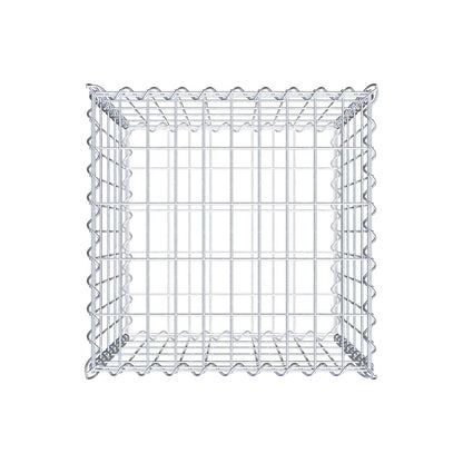 Gabion 50 cm x 50 cm x 50 cm (L x H x D), maskstorlek 5 cm x 10 cm, spiral