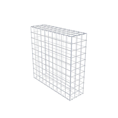 Schanskorf 100 cm x 100 cm x 30 cm (L x H x D), maaswijdte 10 x 10 cm, spiraalring