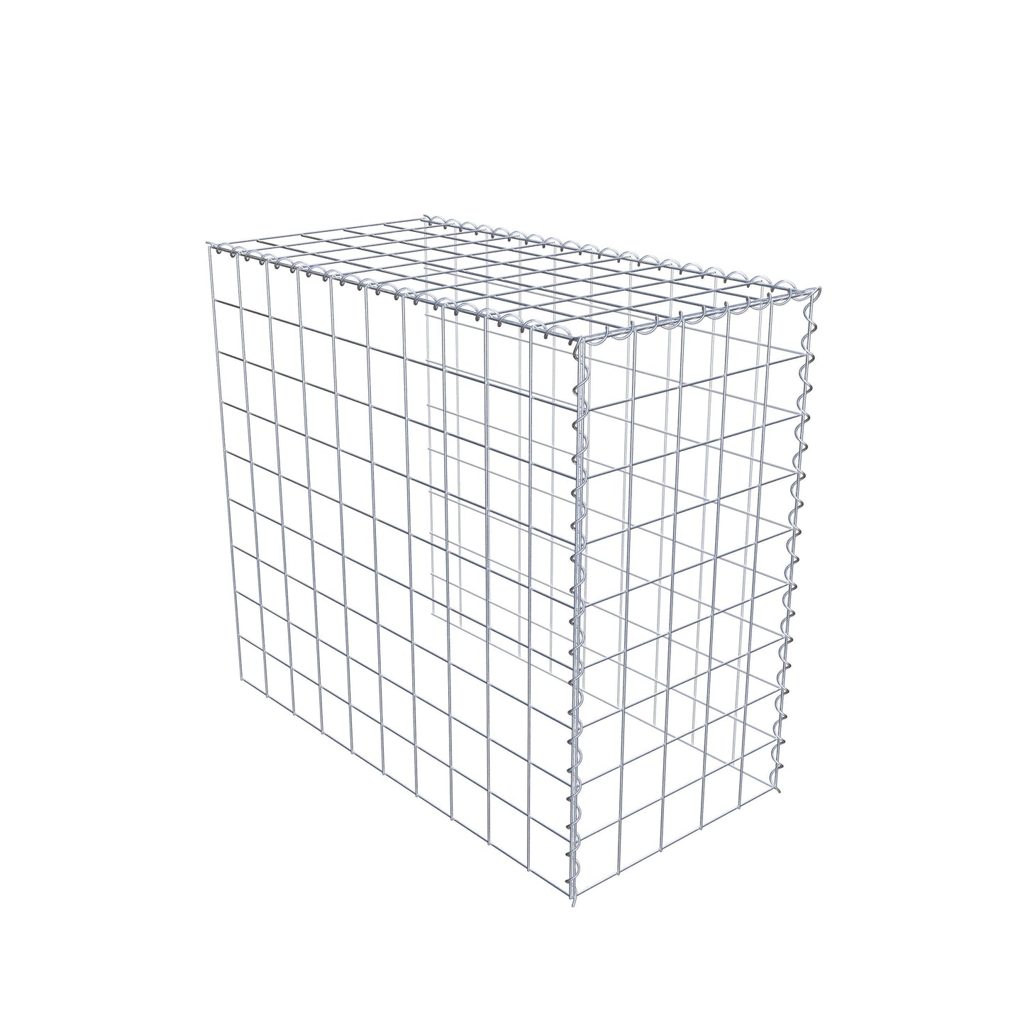 Gavión complementario tipo 4 100 cm x 90 cm x 50 cm (L x A x P), malla 10 cm x 10 cm, espiral
