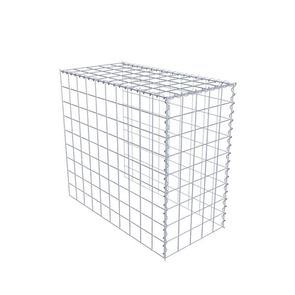 Gavión complementario tipo 4 100 cm x 90 cm x 50 cm (L x A x P), malla 10 cm x 10 cm, espiral