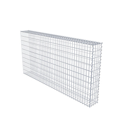 Extra gabion typ 2 200 cm x 100 cm x 20 cm (L x H x D), maskstorlek 5 cm x 10 cm, spiral