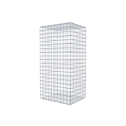 Gabbione 100 cm x 40 cm x 50 cm (L x H x P), maglia 5 cm x 5 cm, anello a C