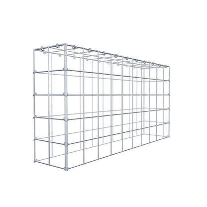Anbaugabione Typ 3 100 cm x 50 cm x 20 cm (L x H x T), Maschenweite 10 cm x 10 cm, C-Ring
