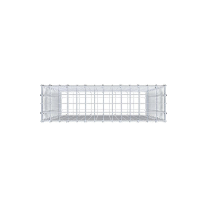 Gabbione 100 cm x 70 cm x 20 cm (L x H x P), maglia 5 cm x 5 cm, anello a C