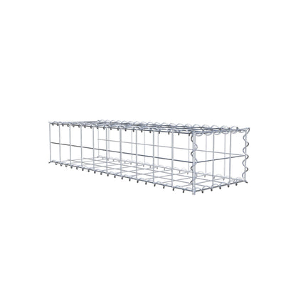 Gabbione aggiuntivo tipo 2 100 cm x 20 cm x 30 cm (L x A x P), maglia 10 cm x 10 cm, spirale
