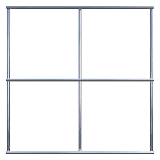 Grille décorative / treillis (matériel de montage inclus) Mailles 10 x 10 cm