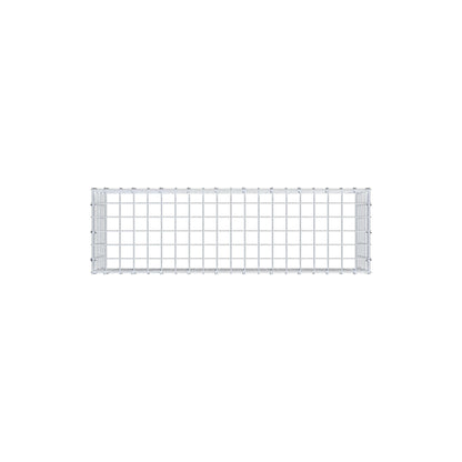 Anbaugabione Typ 3 100 cm x 30 cm x 30 cm (L x H x T), Maschenweite 5 cm x 5 cm, C-Ring