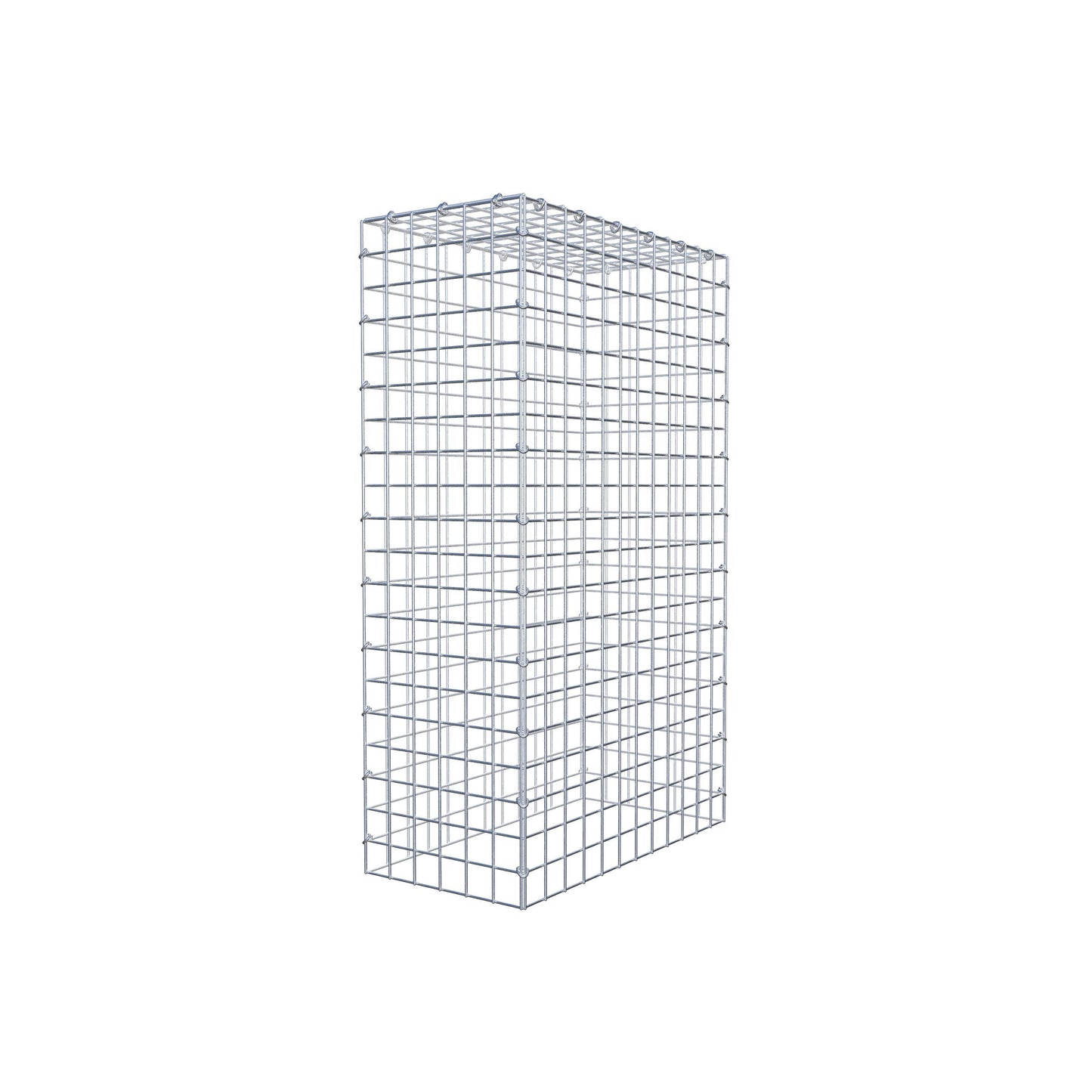 Anbaugabione Typ 3 100 cm x 60 cm x 30 cm (L x H x T), Maschenweite 5 cm x 5 cm, C-Ring