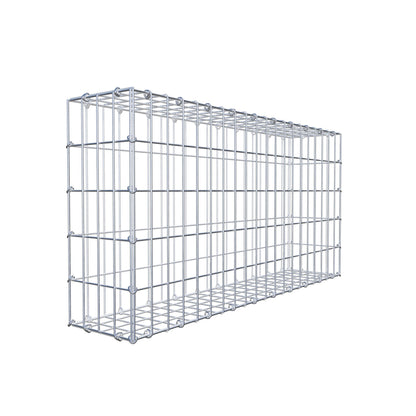 Gabion 100 cm x 50 cm x 20 cm (L x H x D), maskestørrelse 5 cm x 10 cm, C-ring
