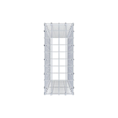 Anbaugabione Typ 3 100 cm x 20 cm x 50 cm (L x H x T), Maschenweite 5 cm x 5 cm, C-Ring