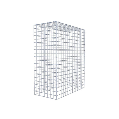 Type 3 oplegkorf 100 cm x 80 cm x 40 cm (L x H x D), maaswijdte 5 cm x 5 cm, C-ring