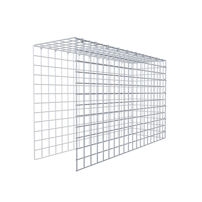 Fourche rapportée type 4 100 cm x 60 cm x 30 cm (L x H x P), mailles 5 cm x 5 cm, anneau C