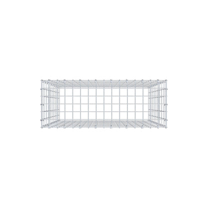 Gabbione aggiuntivo di tipo 3 100 cm x 80 cm x 30 cm (L x H x P), maglia 5 cm x 10 cm, anello a C