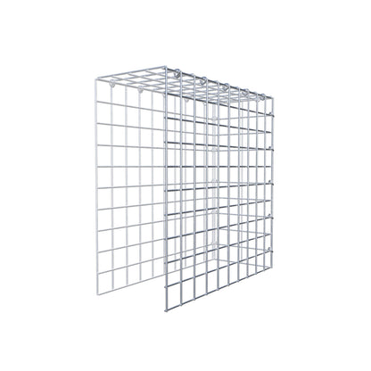 Anbaugabione Typ 4 50 cm x 50 cm x 20 cm (L x H x T), Maschenweite 5 cm x 5 cm, C-Ring