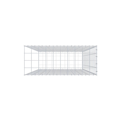 Tilläggspåle typ 2 200 cm x 100 cm x 40 cm (L x H x D), maskstorlek 10 cm x 10 cm, C-ring