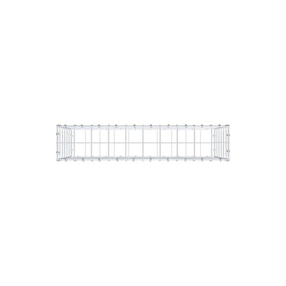 Gabion 100 cm x 60 cm x 20 cm (L x H x D), mesh size 10 x 10 cm, spiral ring