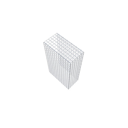 Fourche rapportée type 4 100 cm x 60 cm x 30 cm (L x H x P), mailles 5 cm x 5 cm, anneau C