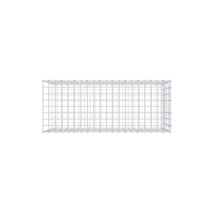 Mounted gabion type 2 100 cm x 50 cm x 40 cm, mesh size 5 cm x 10 cm, C-ring