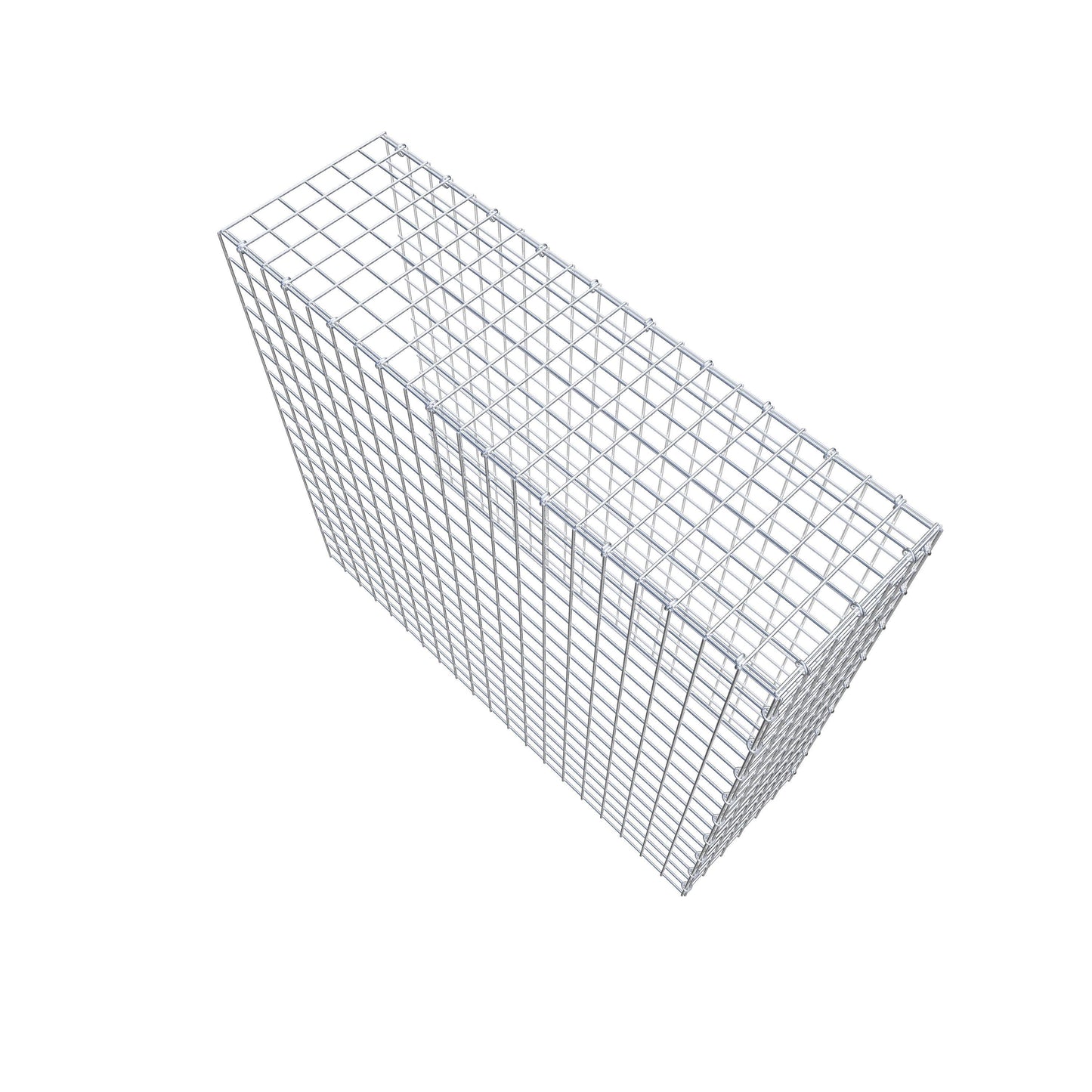 Anbaugabione Typ 4 100 cm x 90 cm x 30 cm (L x H x T), Maschenweite 5 cm x 5 cm, C-Ring