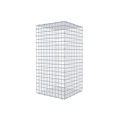 Gabbione 100 cm x 50 cm x 50 cm (L x H x P), maglia 5 cm x 5 cm, anello a C