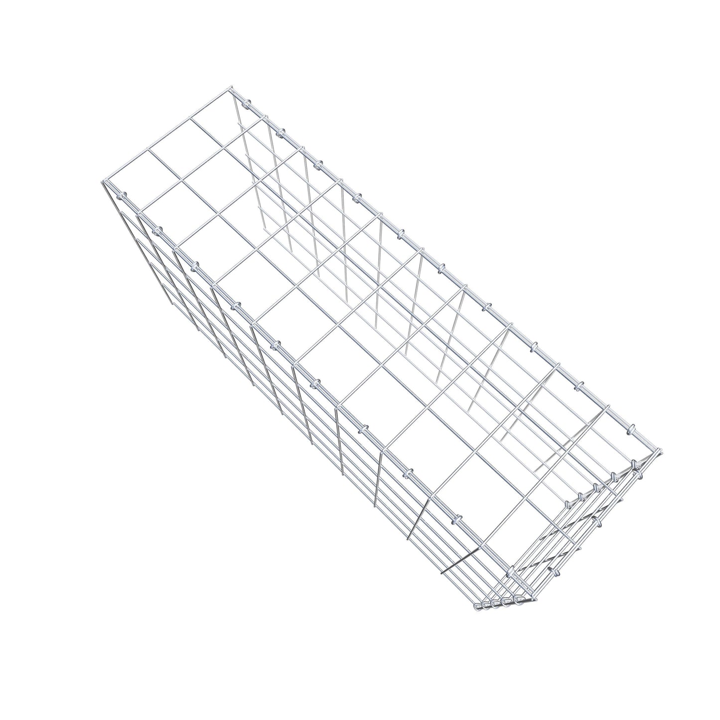 Fourche rapportée type 4 100 cm x 50 cm x 30 cm (L x H x P), mailles 10 cm x 10 cm, anneau C