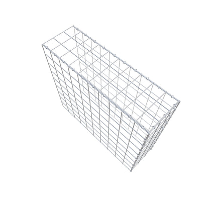Gavión adicional tipo 4 100 cm x 90 cm x 30 cm (L x A x P), malla 10 cm x 10 cm, anillo en C