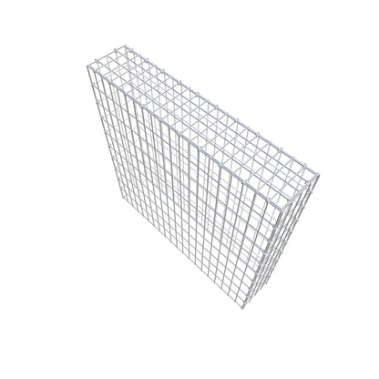 Anbaugabione Typ 3 100 cm x 100 cm x 20 cm (L x H x T), Maschenweite 5 cm x 10 cm, C-Ring