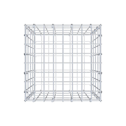 Gabbione 40 cm x 40 cm x 40 cm (L x H x P), maglia 5 cm x 10 cm, anello a C