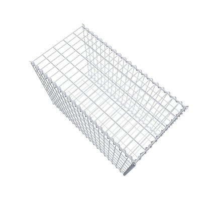 Gabbione aggiuntivo tipo 2 100 cm x 70 cm x 50 cm (L x H x P), dimensione maglia 5 cm x 10 cm, a spirale