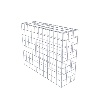 Anbaugabione Typ 4 100 cm x 80 cm x 30 cm (L x H x T), Maschenweite 10 cm x 10 cm, C-Ring