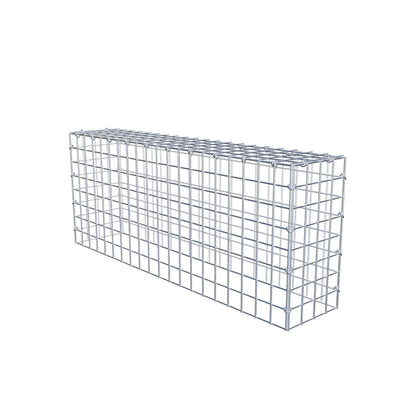 Type 3 oplegkorf 100 cm x 40 cm x 20 cm (L x H x D), maaswijdte 5 cm x 5 cm, C-ring