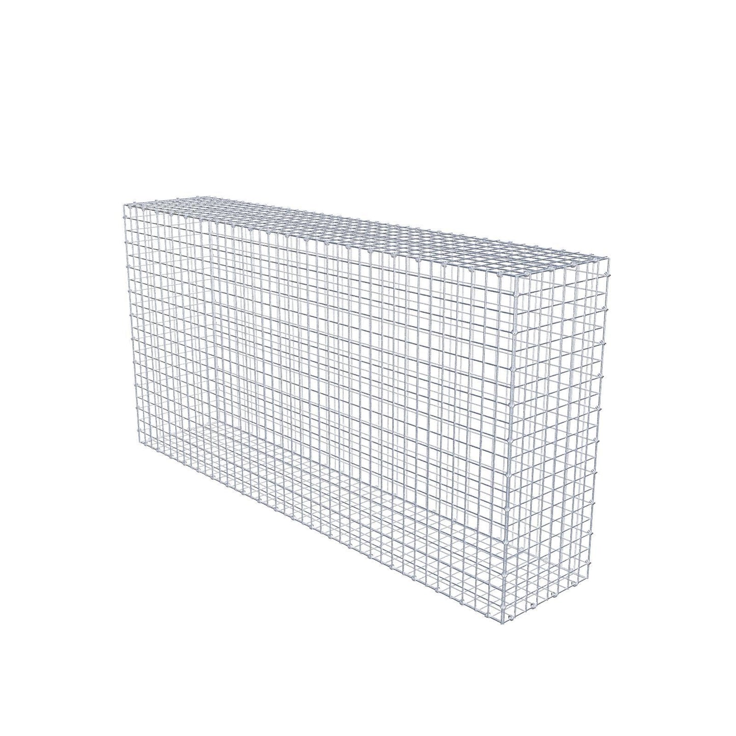 Schanskorf 200 cm x 100 cm x 40 cm (L x H x D), maaswijdte 5 x 5 cm, spiraalring