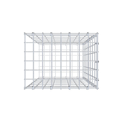 Pile aggiuntivo tipo 2 80 cm x 40 cm x 30 cm, maglia 5 cm x 10 cm, anello a C